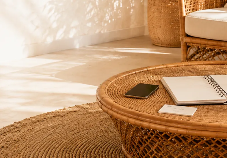 Designing Sustainable Commercial Spaces with Natural Rattan